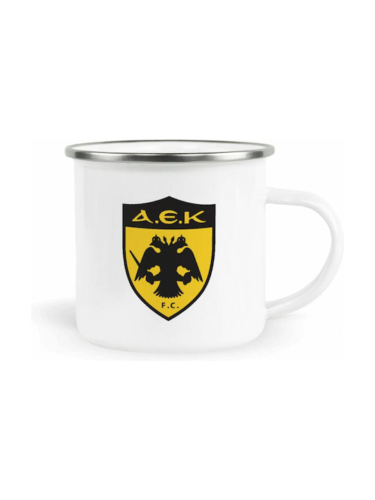 Koupakoupa Mug Enamel White 330ml