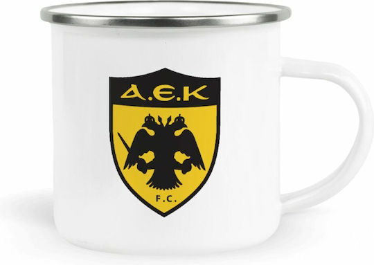 Koupakoupa Becher Emaille Weiß 330ml