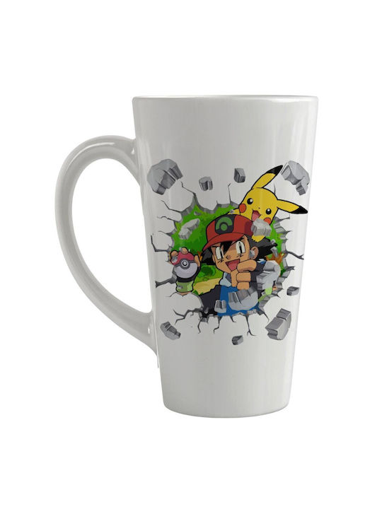 Koupakoupa Cană Ceramică Multicoloră 450ml