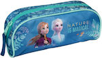 Disney Pencil Case Barrel with 1 Compartment Blue