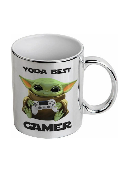 Koupakoupa Best Mug Ceramic Silver 330ml