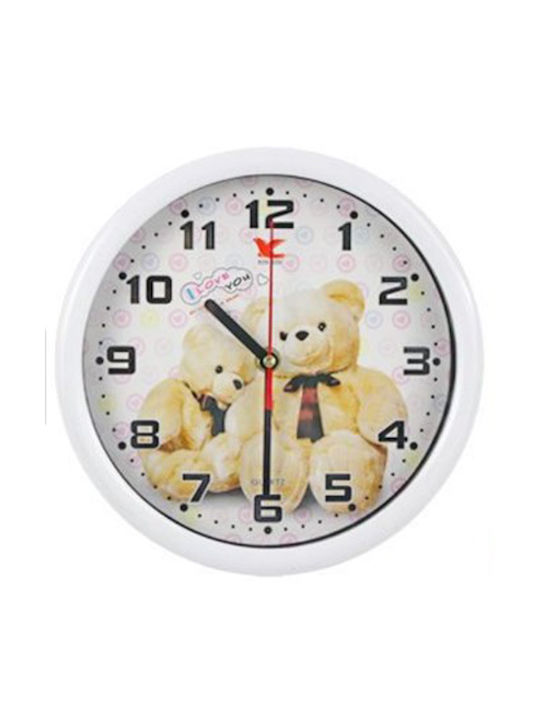 Wall Clock Plastic Multicolour