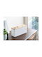 Yamazaki Jewellery Box White 24x8x11.5cm