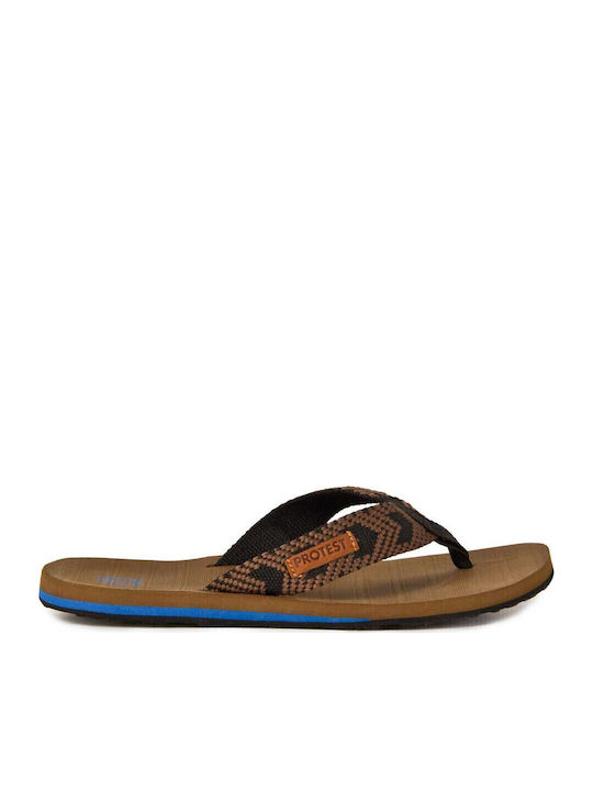 Protest Flip Flops Καφέ