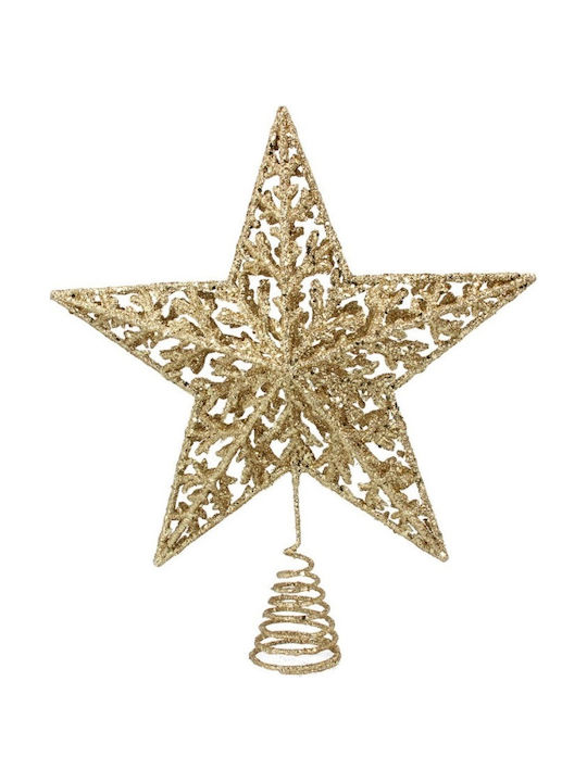 Christmas Christmas Tree Topper Ornament Gold