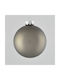 Hängendes Kugel Ornament Ornament Glas Gray 10cm