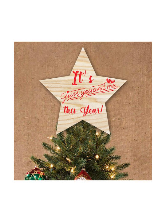 Christmas Christmas Tree Topper Ornament Beige