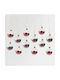 Christmas Ball Ornament Multicolour 12pcs