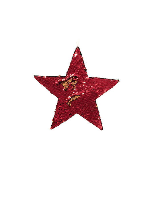 Висяща Украса Star Златист с Пайети 25x25бр