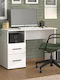 Birou Polet Lemn Alb 110x50x75.5cm