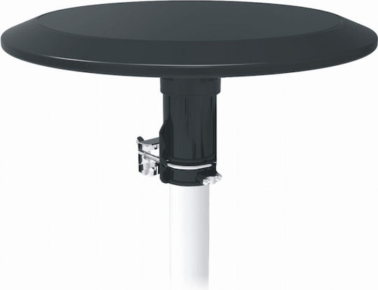 Red Eagle Dynamic UFO ANT0157 Outdoor TV Antenna (Requires Power Supply) Black