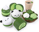 Hape Green Tea Dessert από Ξύλο για 3+ Ετών 8τμχ