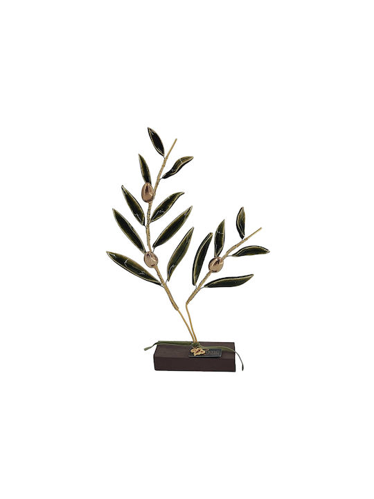 Rozos Ceramics Decorative Olive made of Ceramic Material 7.5x22cm 1pcs
