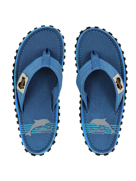 Gumbies Islander Men's Flip Flops Light Blue