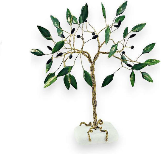 Epilekton Art Decorative Olive made of Copper 20x20cm 1pcs