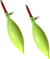 Technofish Fishing Weight Sinker 100gr Set 2 Pieces White