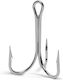 VMC O' Shaughnessy Treble 9617 NI Fishing Hooks Set 100pcs No18