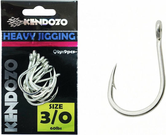 Kendozo Lures Heavy Jigging Hook Fishing Hooks Set 14pcs No4