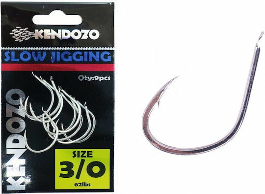 Kendozo Lures Slow Jigging Hook Αγκίστρι Ψαρέματος Σετ 14τμχ No1