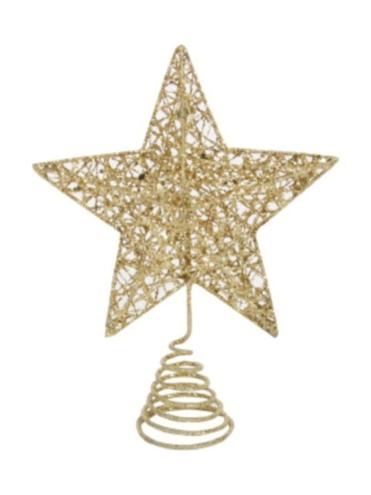 Christmas Christmas Tree Topper Ornament Gold