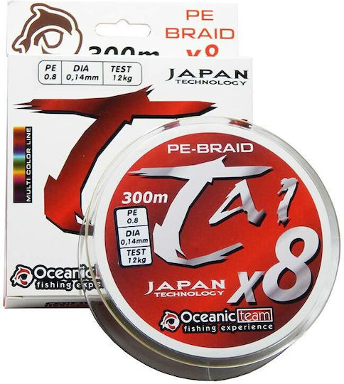 Oceanic Team Tai x8 Fishing Filament 500m / 0.33mm