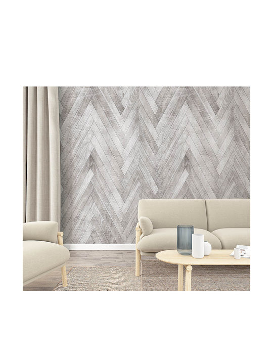 Wallpaper Vinyl Gray L270xW159cm Washable