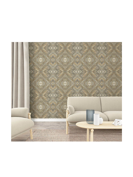 Wallpaper Vinyl Brown L270xW159cm Washable