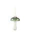 Ornament suspendat Ciupercă De sticlă Verde 9x9buc