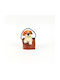 Decorative Dog Polyresin 5x5x9cm 1pcs