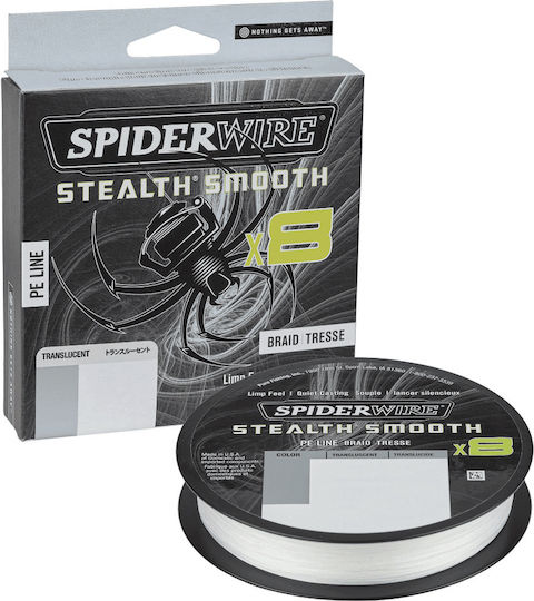Spiderwire Stealth Smooth 8 Fir de pescuit 150m / 0.06mm / 5.4kg