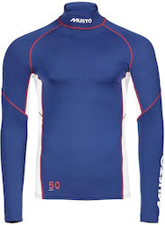 Musto Ανδρική Μακρυμάνικη Μπλούζα 82091_586 για Jiu-Jitsu Μπλε Musto Ανδρική Μακρυμάνικη Μπλούζα 82091_586 για Jiu-Jitsu Μπλε