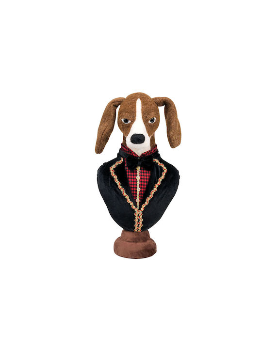 Lianos Decorative Dog made of Fabric 23x20x48cm 1pcs