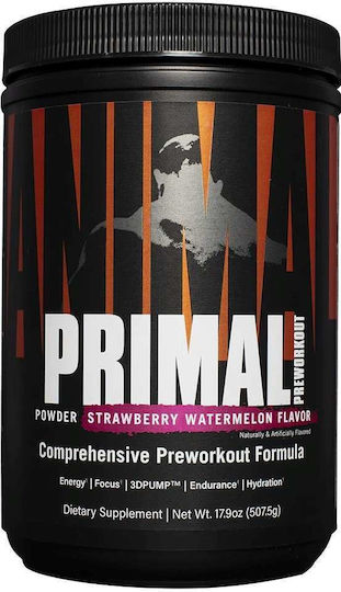 Animal Primal Pre Workout Ειδικό Συμπλήρωμα Διατροφής 507.5gr Strawberry Watermelon