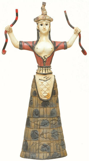 Decorativ Statuetă din Polirășină 12x12x30cm 1buc