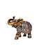Dekorativer Elefant aus Metall 14cm 1Stück