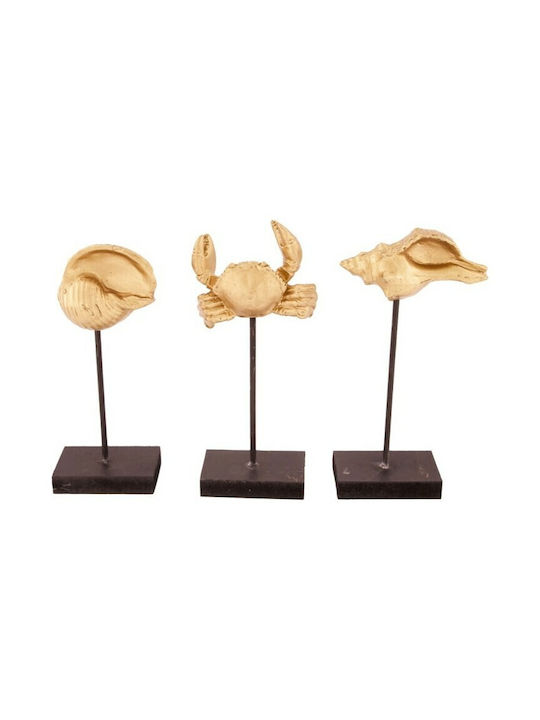 Set of Decorative Fish Polyresin 3pcs