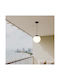 V-TAC V-TAC Black Ball Ceiling Light with E27 Socket