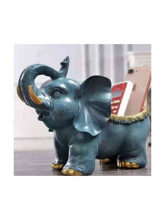 Natural Home Decorativ Elefant din Polirășină 21x15.5x21cm 1buc