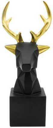 Karvounis Decorative Deer Polyresin 7x23x23cm 1pcs