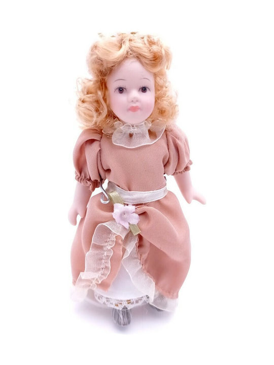 Nuova Vita Decorative Porcelain Doll made of Porcelain 14cm 1pcs