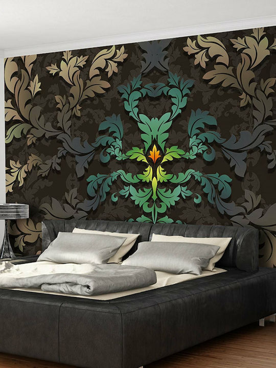 Wall Mural Fabric Black L150xW105cm