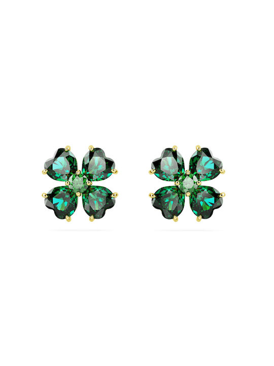 Swarovski Single Earring Gold-plated with Stones