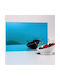 Wall Mirror Full Length with Blue Plastic Frame 205x305cm 1pcs