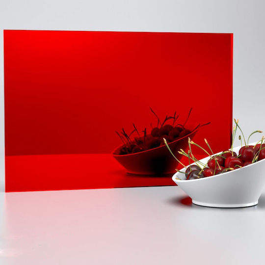 9614 Καθρέπτης Τετράγωνος Κόκκινος 50x50cm 9614 Καθρέπτης Τετράγωνος Κόκκινος 50x50cm