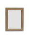 Lampiris Interiors Wandspiegel mit Gold Hölzernes Rahmen 70x50cm 1Stück