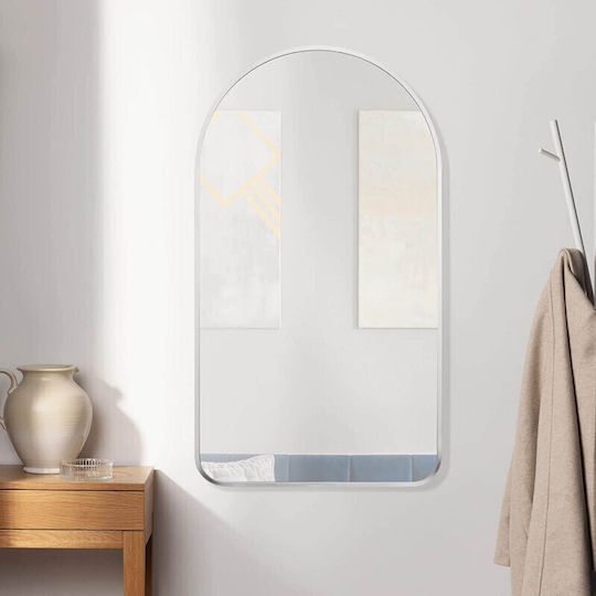 Navaris Τοξοτός Oglindă de Perete cu Ramă din Metalic 80x45cm 1buc Navaris Τοξοτός Oglindă de Perete cu Ramă din Metalic 80x45cm 1buc
