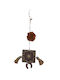 Suspendata Amulet Potcoavă Multicolor din Metal 28x28cm 1buc