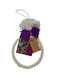 Hanging Lucky Charm Pomegranate White 1pcs