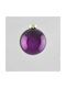 Hängendes Kugel Ornament Ornament Glas Lila 8cm