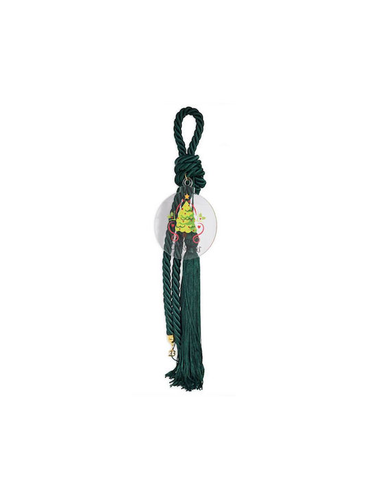 Hanging Lucky Charm Green made of Fabric 2024 1pcs